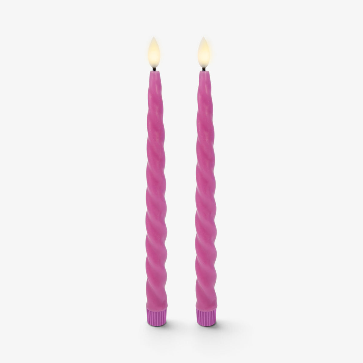 Set of 2 Swirl Tapers