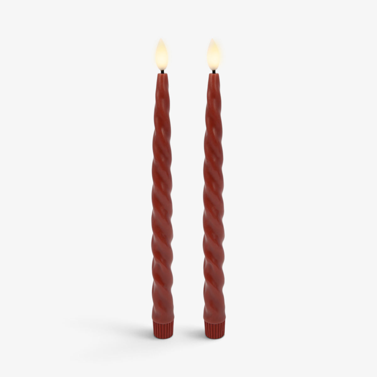Set of 2 Swirl Tapers