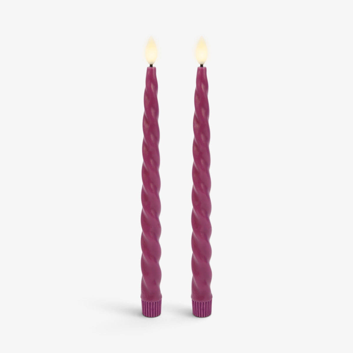 Set of 2 Swirl Tapers