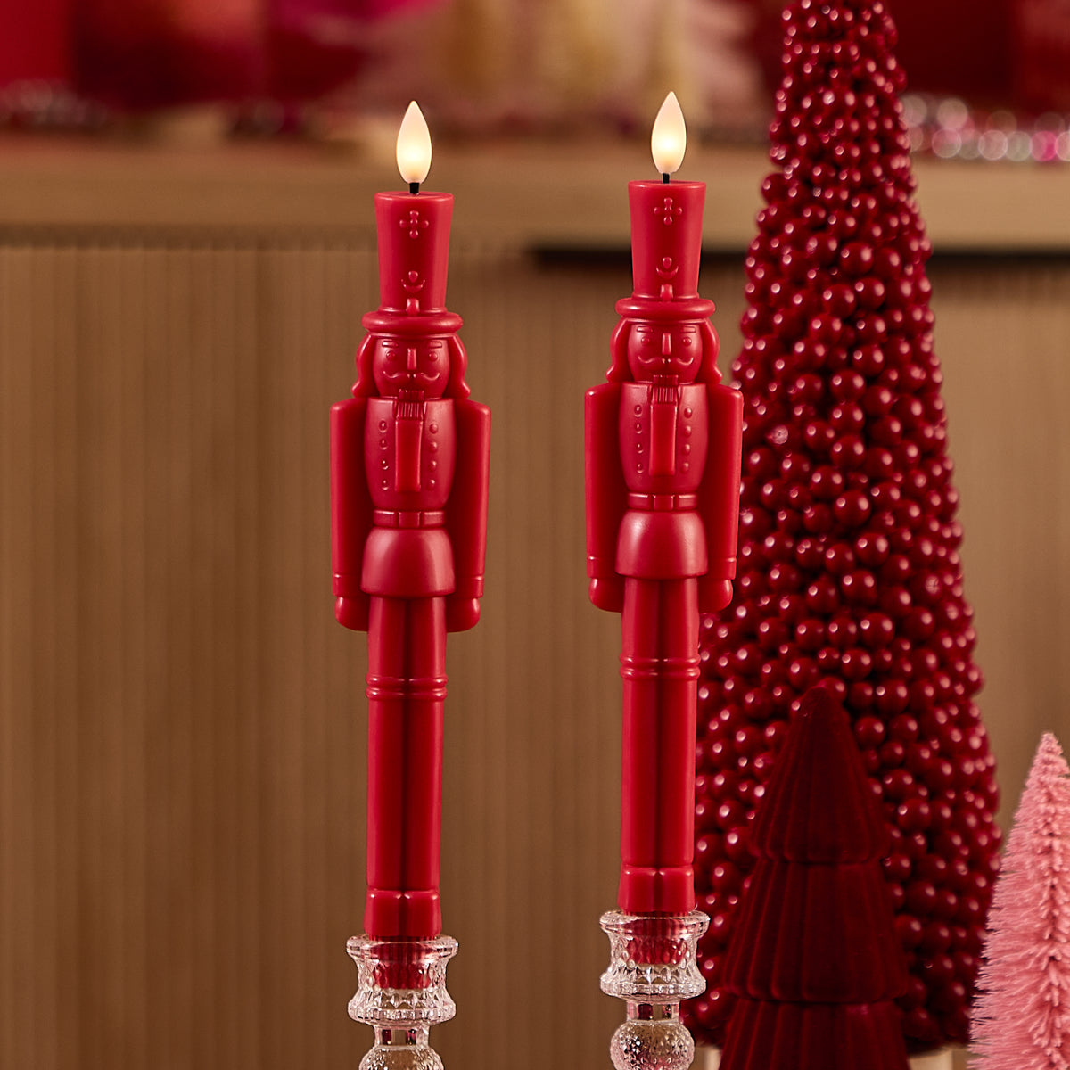 Set of 2 Nutcracker Tapers