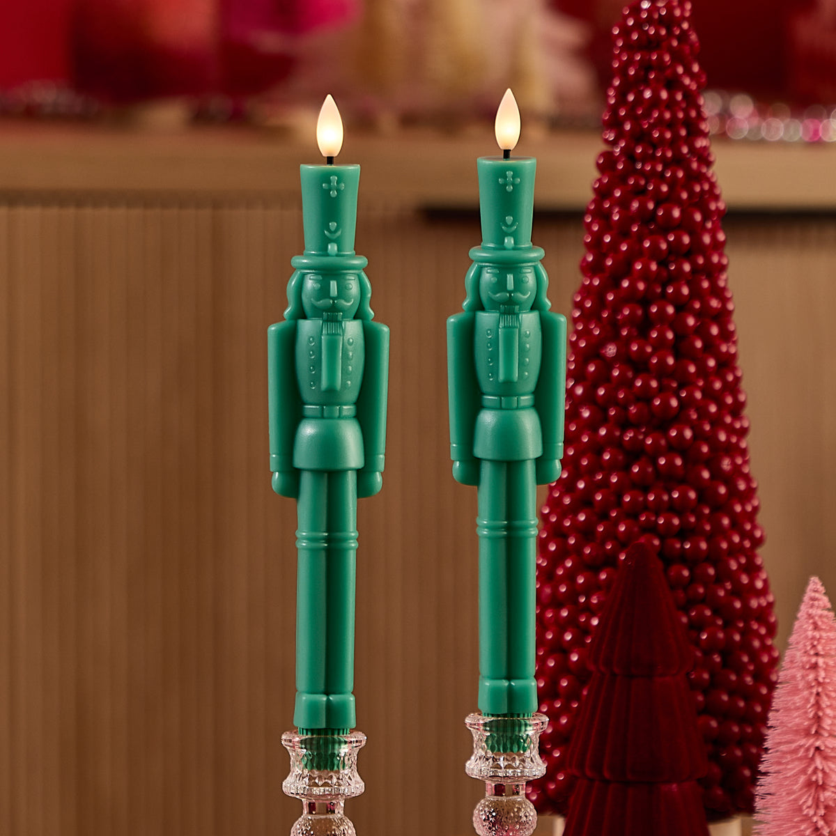 Set of 2 Nutcracker Tapers