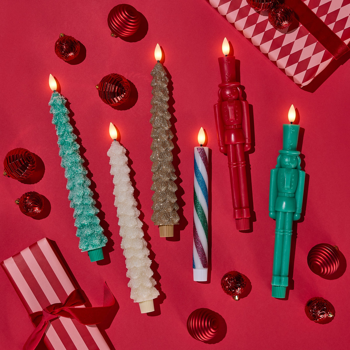 Set of 2 Nutcracker Tapers